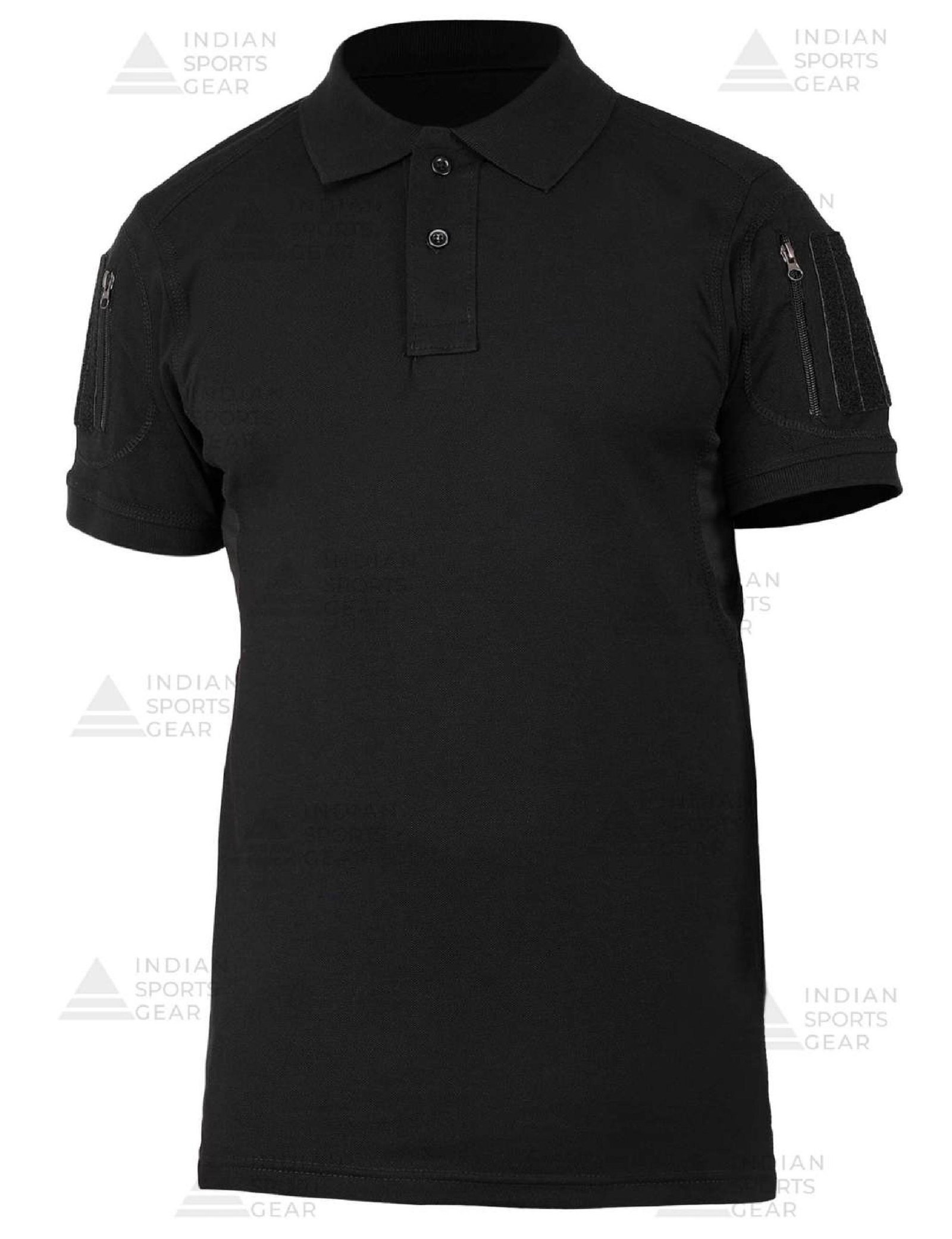 Black polo T- shirt