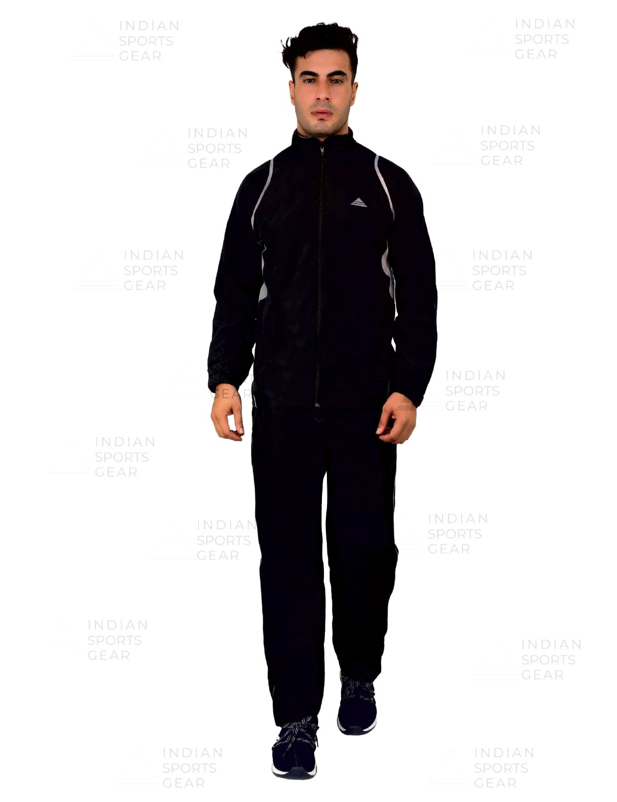 Black Grey Track Suit