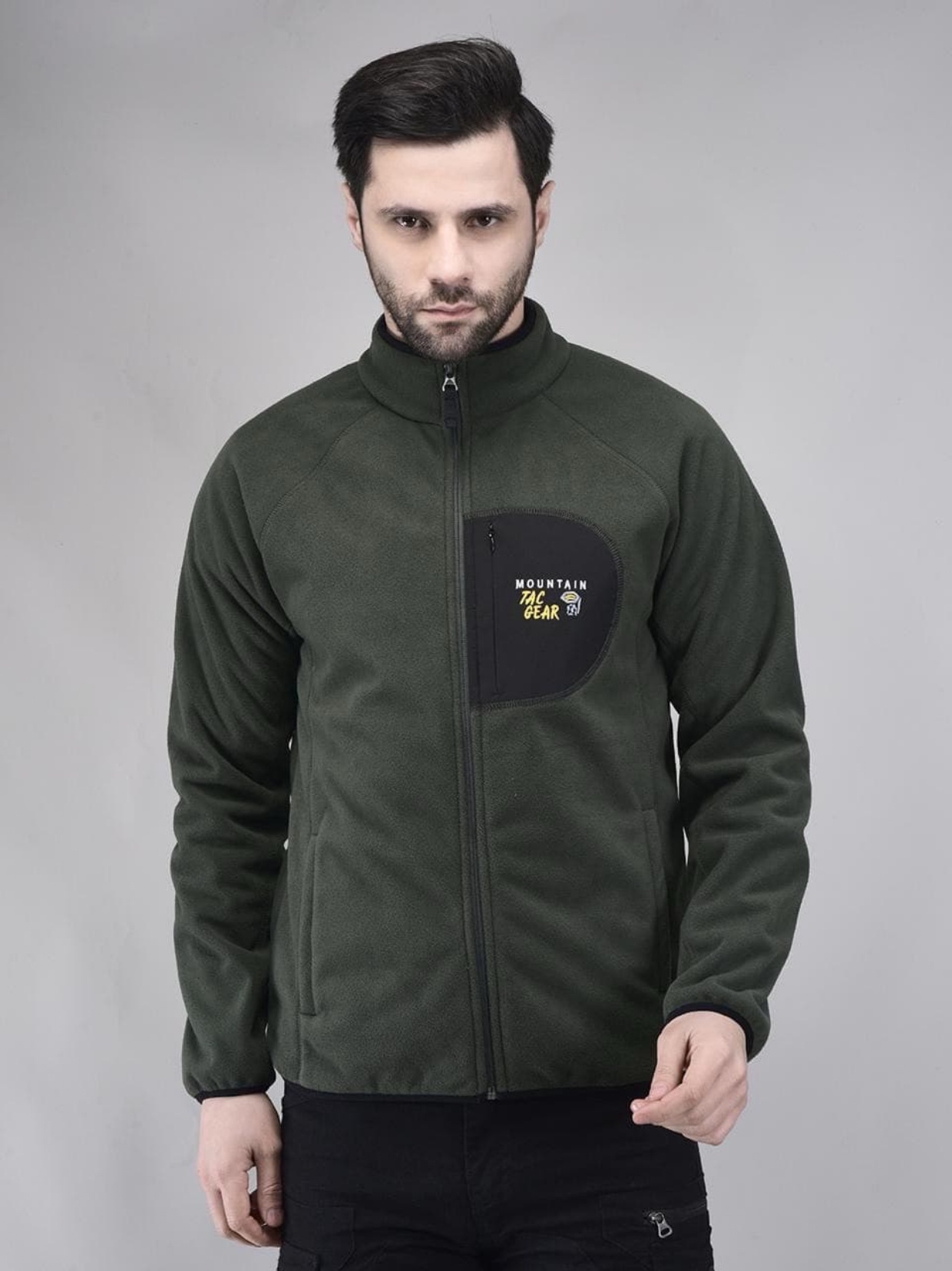 Mountain Tac Gear Jacket Green Black